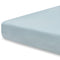 Pobibaby Single Solid Premium Fitted Baby Crib Sheet, Ultra-Soft Cotton Blend, Safe and Snug, Baby Blue