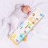 Beinou Baby Growth Chart for Wall, Height Chart for Kids with Wood Frame, 7.9in x 79in Canvas Hanging Measurement