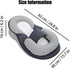 Veayiik Baby Wedge Pillow for Newborn, Adjustable Baby Feeding Support Lounger for Reducing Spit-Up