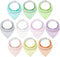 Yoofoss Baby Bibs - 10 Pack Soft and Absorbent Bandana Drool Bibs for Boys and Girls