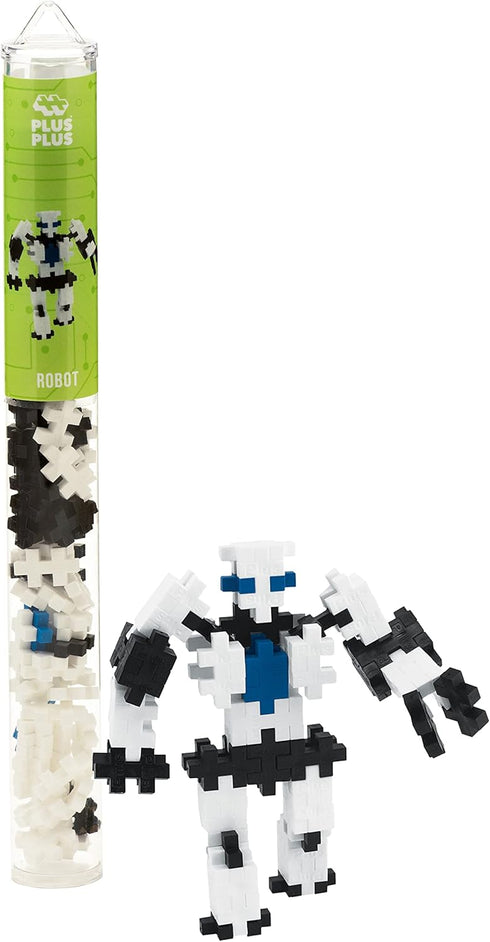 Plus Plus 3D Puzzle Stem Figure Building Block Kit - Science Toy for Kids, 70 Interlocking Pieces
