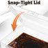 Playing Deck Card Storage Box - Plastic Card Boxes Compatible with 100 MTG Holder Storage Case.