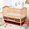 OnlineBestDeal's Sclloped Bed Skirt, Crib Size (28" x 52") Inch + 16" Drop