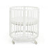 Eco-Friendly Stokke Mini Fitted Sheet in Crisp White