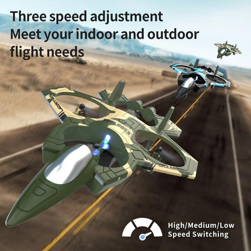 Weavixol 8-12, 2026 360 Beginner Drones for Kids Remote Control Airplanes RC Planes for Kid, RC Airplane Fighter Jet