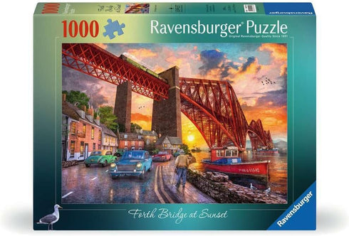 Ravensburger - Forth Bridge at Sunset - 1000 Piece Jigsaw Puzzle -