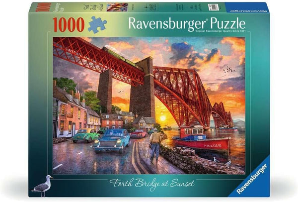 Ravensburger - Forth Bridge at Sunset - 1000 Piece Jigsaw Puzzle -