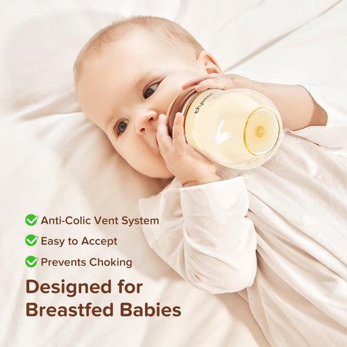 Nipple(3-7 Nipple(3 Set Thyseed Anti-Colic Bottle with Months)+ Months)