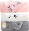 Generic Hooded Baby Towel, Baby Bath Towel Hooded Bath Blanket, Baby Cotton Animal