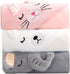 Generic Hooded Baby Towel, Baby Bath Towel Hooded Bath Blanket, Baby Cotton Animal