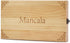 Set 72+8 Package AMEROUS Wooden Mancala Board Game - Upgraded Larger Size - Bonus Multi Color Glass Stones - Folding