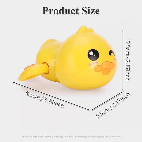 Swimming Sets (3 Pack) Baby Bath Toys, Wind up Duck Toys for Toddlers, Floating Water Bathtub Shower Toys, Bathroom