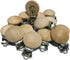 10pcs Natural Beech Wood Pacifier Clips Teething Grasping Toy Suspender Clips for DIY Baby Teether Toys (3.5cm/10pcs)
