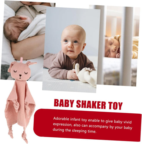 Soothing Cartoon Animal Towel Doll for Newborns - Perfect for Comfort