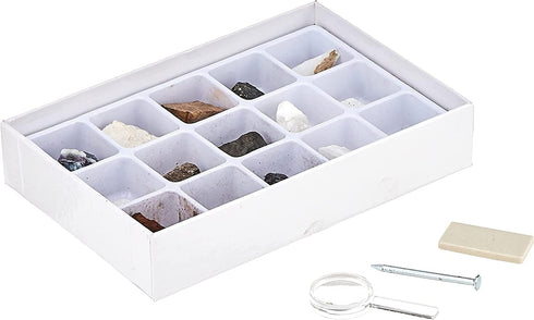 STEM Toy Mineral Science Kit - Geology Rock Specimen for Young Geologists