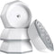 Baby Gate Wall Protector - Protect Walls & Doorways from Pet & Dog Gates, Pressure Mounted Gates Work on Stairs - 4