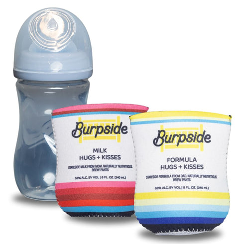 Soft Drink Themed Coozies for Baby Bottles - Funny Gift for New