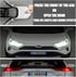Model Car 1/32 RAV4 Alloy Diecast with Light and Sound, Collectible Toy Vehicle for Boys Kids Gift (White)