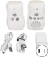 Audio Baby Monitor, 2.4GHz Wireless Two Way Intercom Baby Care Monitor with Night Light, 100-240V (US Plug)