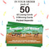 50 Pack Adventure Theme Scratch Off Game | Horse Race Scratch Card for Baby Shower & Birthday Party