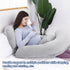 60in AS AWESLINGDetachable Maternity Pillow for Pregnant Women | Pregnancy Pillows for Sleeping | Extra Large Full Body