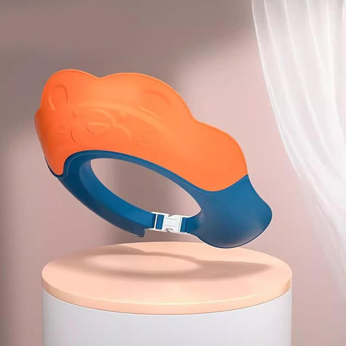 SHYYOULQE 0 6 Adjustable Baby Shampoo Caps Protect Eyes Ears During Bath Time Reusable Shower Hat For Infants Months