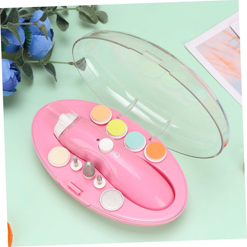 Trimming Nail for Boy Girl Electric Nail Clippers for Boys and Girls Toddlers Newborns Night Light for Parents