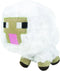 Minecraft Baby Sheep Plush Toy, Soft Yellow Stuffed Animal Figure, 5.5" Tall, Ages 12+ Months