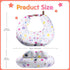 100% Inflatable Nursing Pillow for Breastfeeding Travel Baby Feeding Cushion for Mom Support, Adjustable Waist Strap
