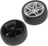 Tires - 4pcs 48mm Simulation Rubber Wheel Tire for Toy Model DIY RC Spare Parts - Black