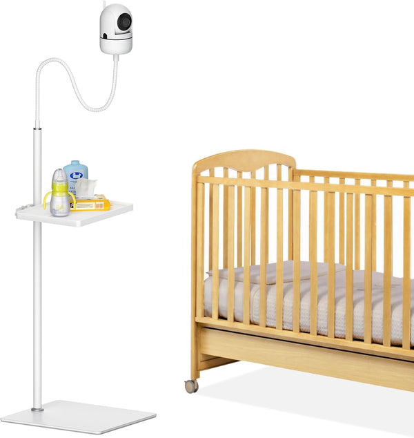 Yususipa Adjustable Height Baby Monitor Floor Stand for Hello Baby Monitor Stand HB6550/HB65/HB66/HB248