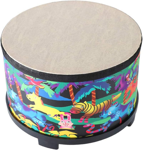 10 inch 2 Floor Tom Drum for Kids Percussion Instrument Music Drum with Mallets for Baby Children Special Christmas