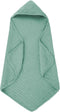 MIGIOL Muslin Hooded Baby Towel, Soft Cotton, Sage Green