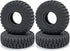 MOHERO 4PCS 1.0" Mud Grappler Rubber Tyre 62 * 22MM for Axial SCX24 90081 AXI00001 002 004 005 006 RC Crawler Car (B