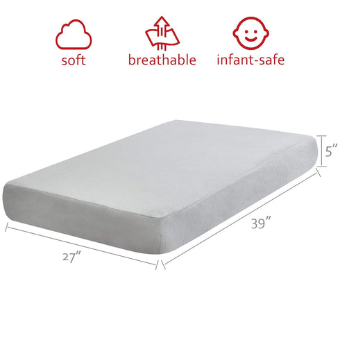 Pack 100% N Play Fitted Sheet, Cotton Flannel, Fitted Portable Mini Crib Sheet for Girls Boys, Ultra Soft Breathable
