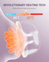 1 Pack comfyer Heated Wearable Breast Pump, Industry-Leading Heating Tech, Innovative Magnetic Charging Cable, App