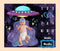 Baby Monthly Milestone Blanket Fun Alien Spaceship, 48"x40", Newborns 1 to 12 Months, Includes 4 Frames and 1 Headband