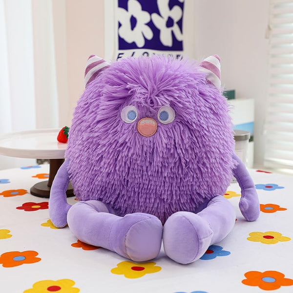 Cute Monster Plush Toy, 12.6'' Soft Monster Stuffed Animal Pillow, Birthday Halloween Christmas Gifts for Kids Boys