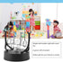 ZJchao Electronic Shake Wiggle Device Perpetual Motion Model Desk Toy Kinetic Art Craft Decoration Steel Swings