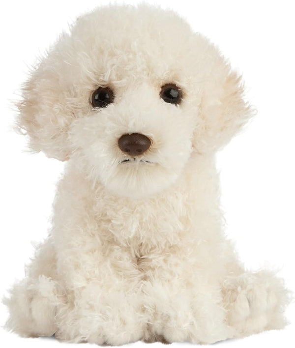 Living Nature Labradoddle Puppy Stuffed Animal, 6 inches, Fluffy Dog Gift for Kids