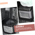 OUNONA Outdoor Portable Toilet Foldable Car Travel Toilet for Camping Emergency Use Compact Design Material Convenient