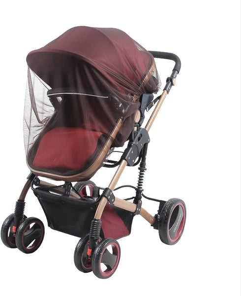 XGOPTS Universal Mosquito Net for Stroller, Durable Baby Bug Net Elastic Drawstring Mesh