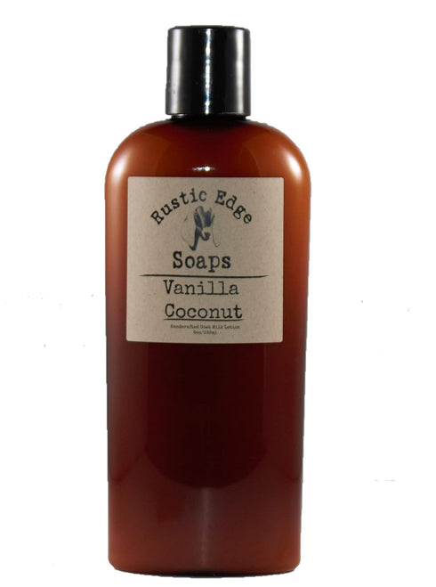 Rustic Edge Soaps All Natural Vanilla Coconut Goat Milk Lotion