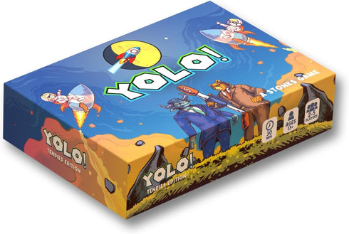 YOLO! WSB Edition Card Game - Hilarious Stonks, Memes & Infinite Tendies for 2-5 Players, Ages 13+, 30 Minutes