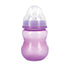 (3-Pack) 8 Oz 0+ Nuby Wide Neck Non-Drip Bottle - Baby Bottles with Anti-Colic Vari-Flo Valve - - Months - Aqua, Pink