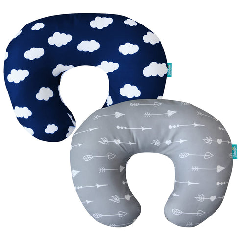 Biloban Nursing Pillow Cover 2 Pack for Breastfeeding Pillow, Ultra Soft and
