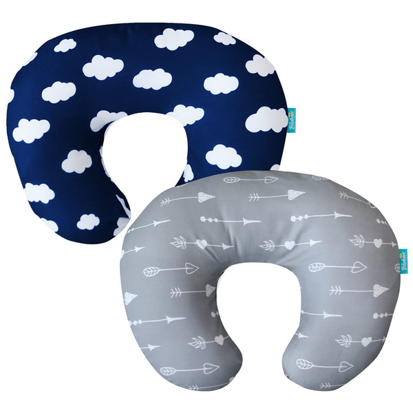 Biloban Nursing Pillow Cover 2 Pack for Breastfeeding Pillow, Ultra Soft and