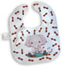 K & C Towels and more. Baby Bib and Burp Cloth Set/2 Pack/Soft Plush Bibs and Burp Cloths