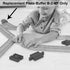 THOMAS & FRIENDS Replacement Part for Wooden Railway Expansion Clackety Track Pack - HDX06 ~ Buffer B-2-MF Gray