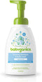 Babyganics Baby Shampoo + Body Wash Pump Bottle, Fragrance Free, Non-Allergenic, 16 Fl Oz